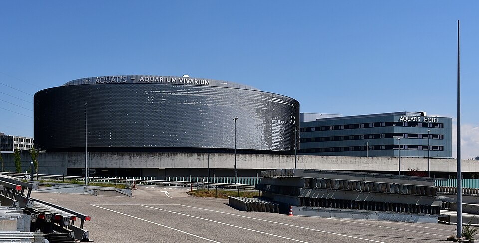 AQUATIS Aquarium-Vivarium Lausanneの外観