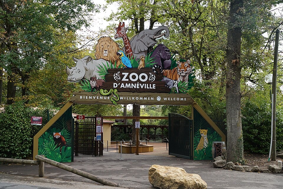 Zoo d'Amnévilleの外観