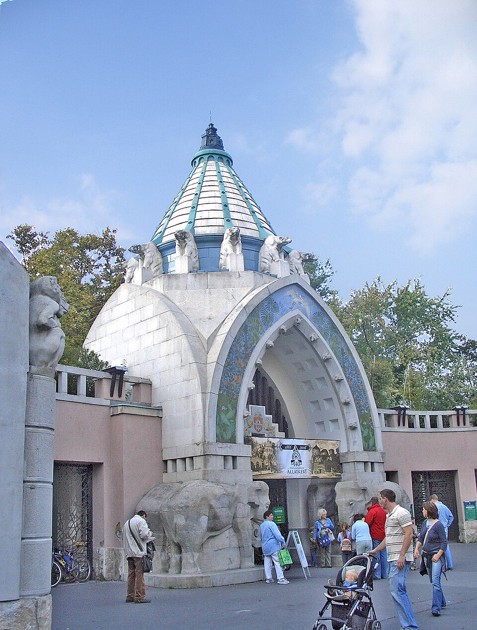 ブダペスト動植物園の外観