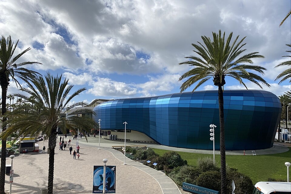 Exterior of Aquarium of the Pacific