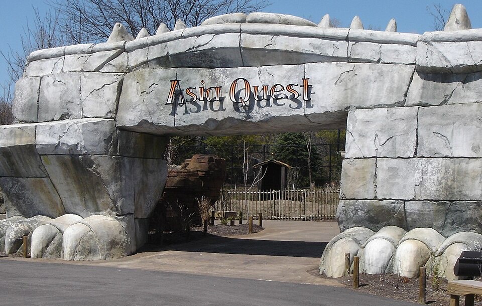 コロンバス動物園・水族館の外観